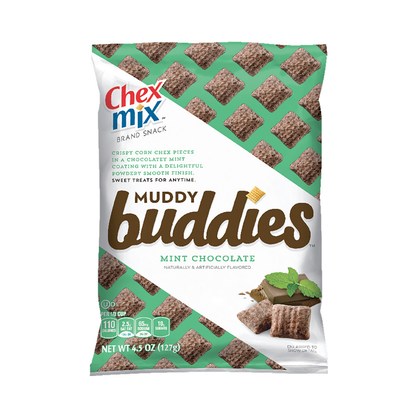Chex Mix Muddy Buddies Mint Chocolate (7 x 4.5 Oz)