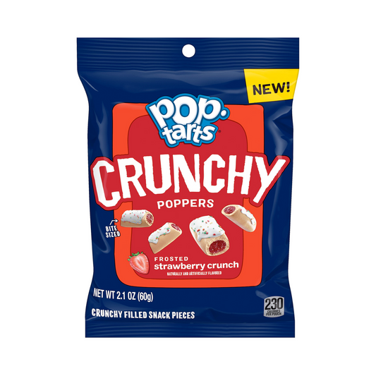 Pop Tarts Crunchy Poppers Strawberry Crunch (6 x 2.1 Oz)