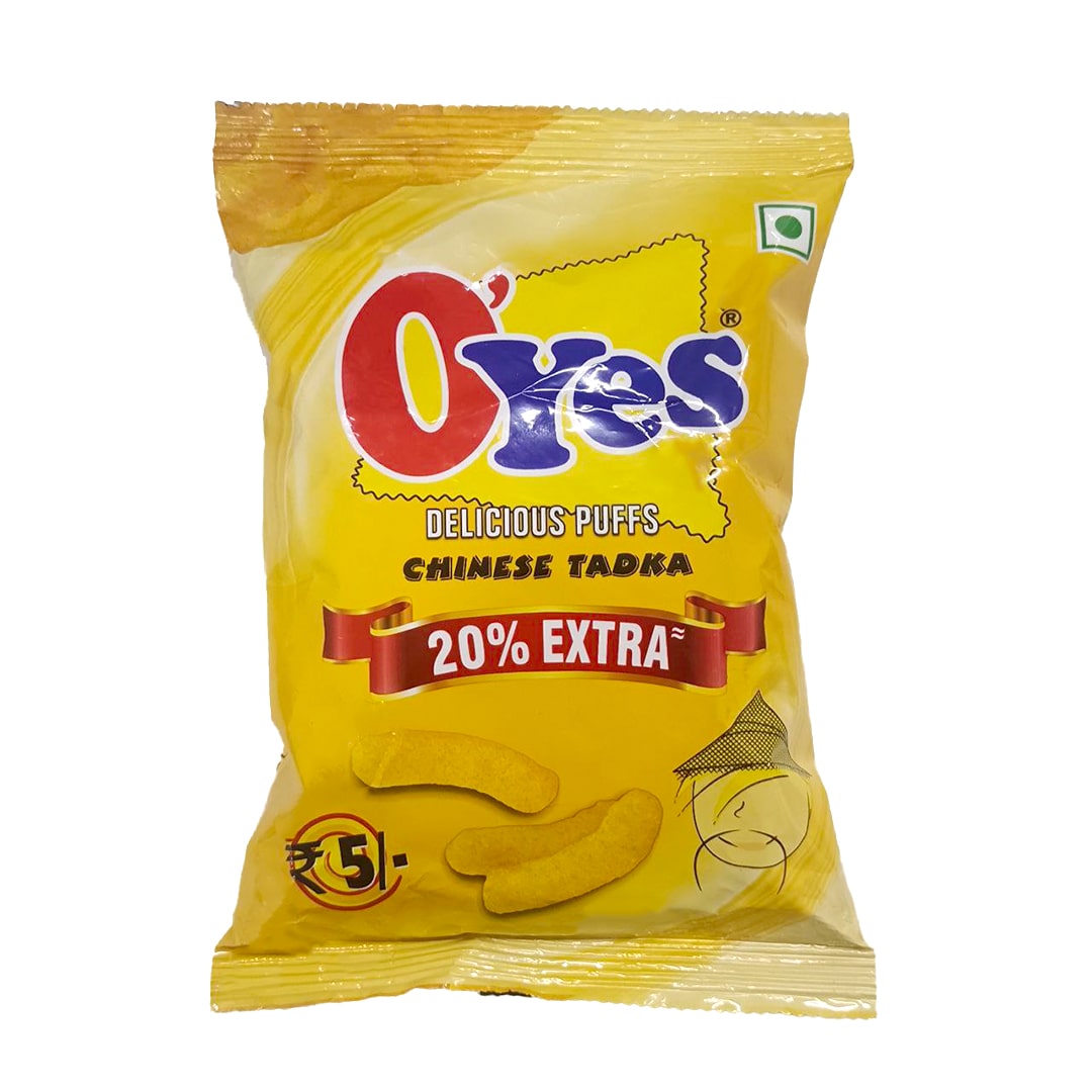 Oyes Chinese Tadka - India (70g x 24)