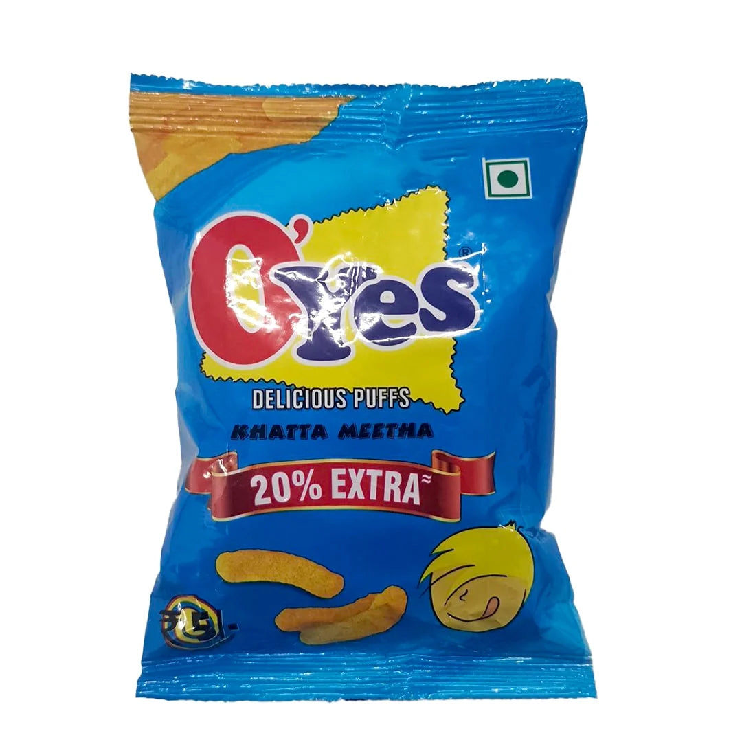 Oyes Khatta Meetha - India (70g x 24) - ON