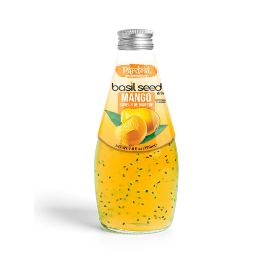 Basil Seed Drink Mango Flavor (290ml x 24)